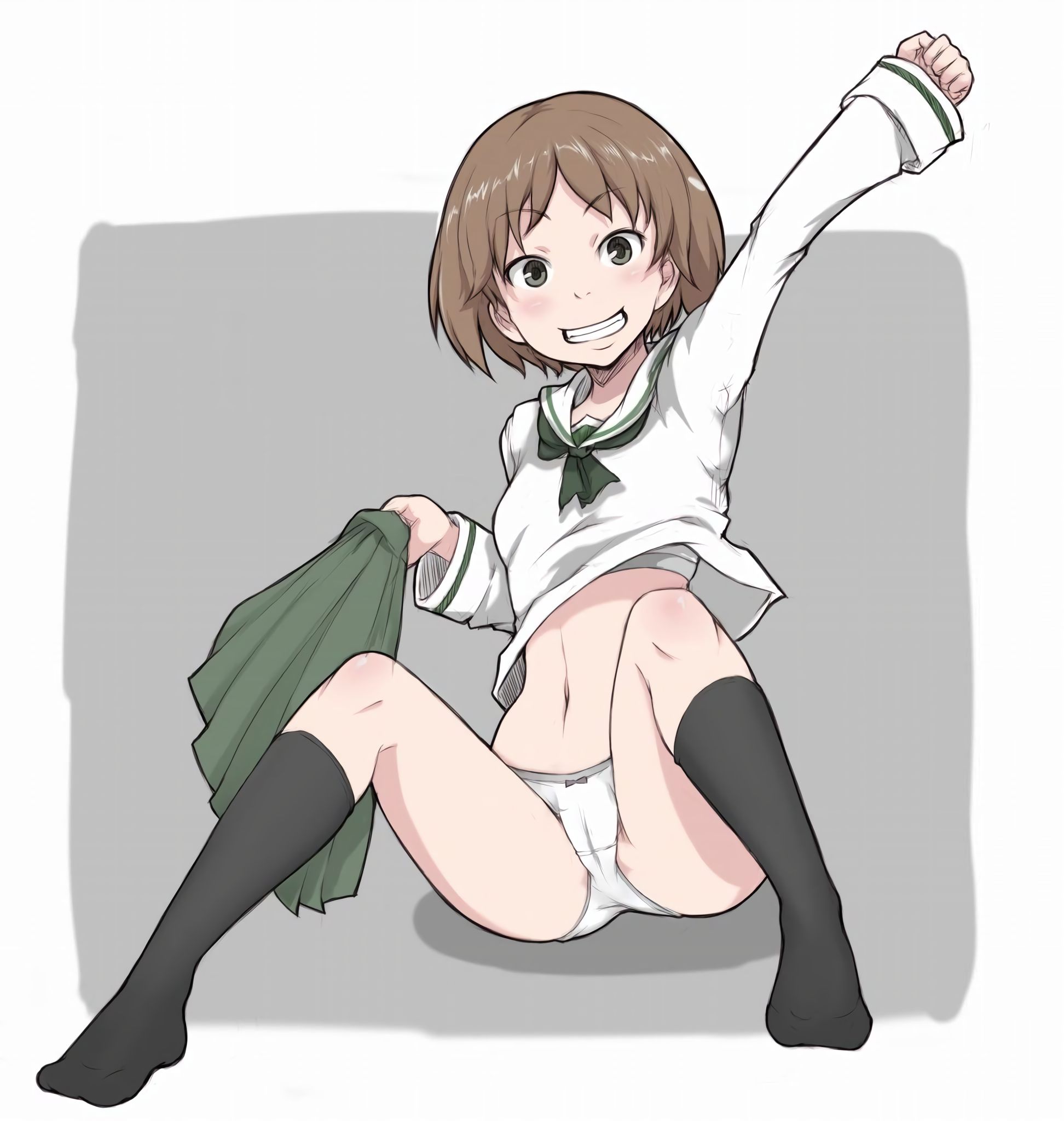 二次ロリ少女の可愛いからだ、おへそがたまらないロリおへそぺろぺろしたい二次エロ画像-23