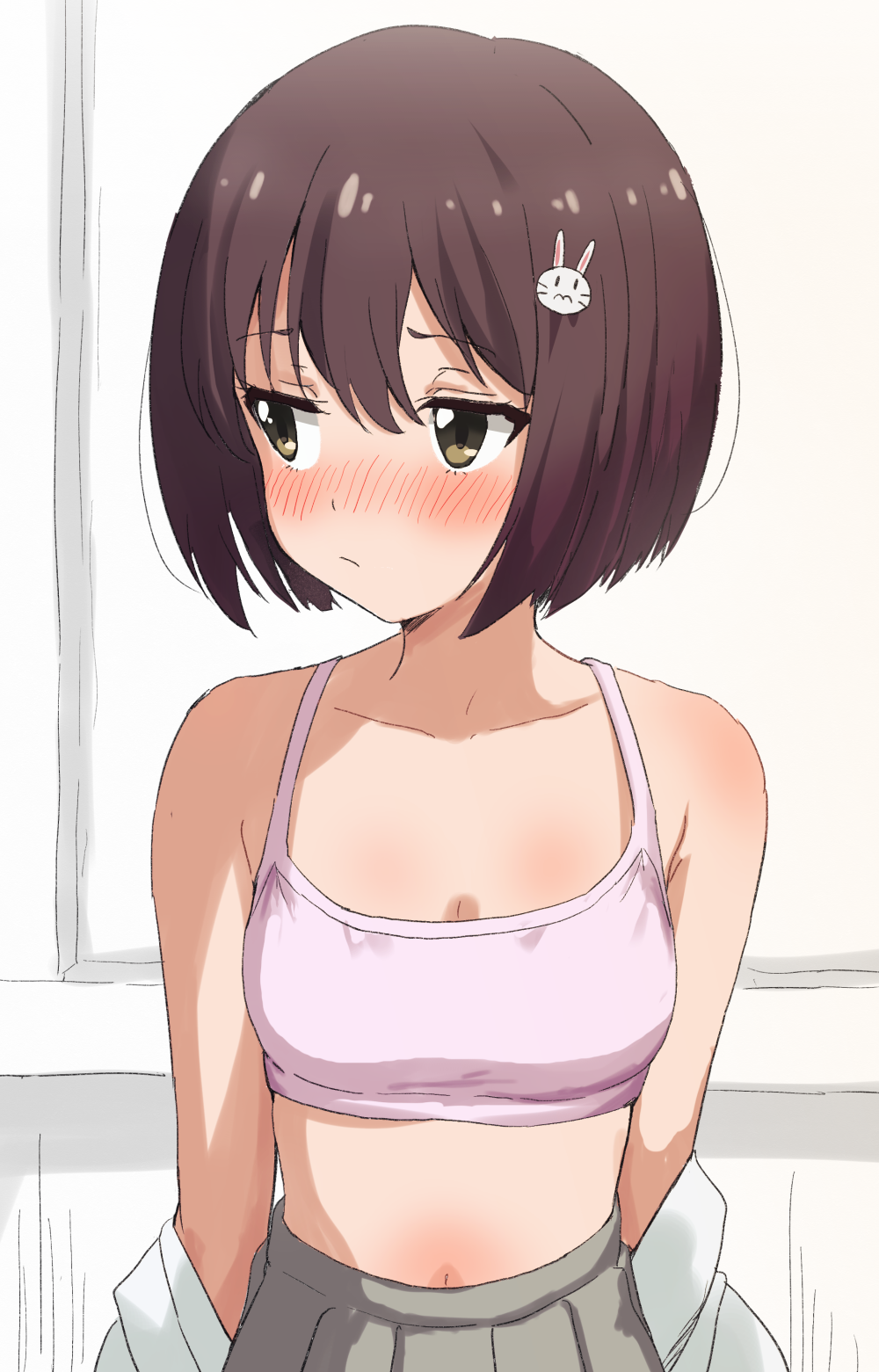 二次ロリ少女の可愛いからだ、おへそがたまらないロリおへそぺろぺろしたい二次エロ画像-47