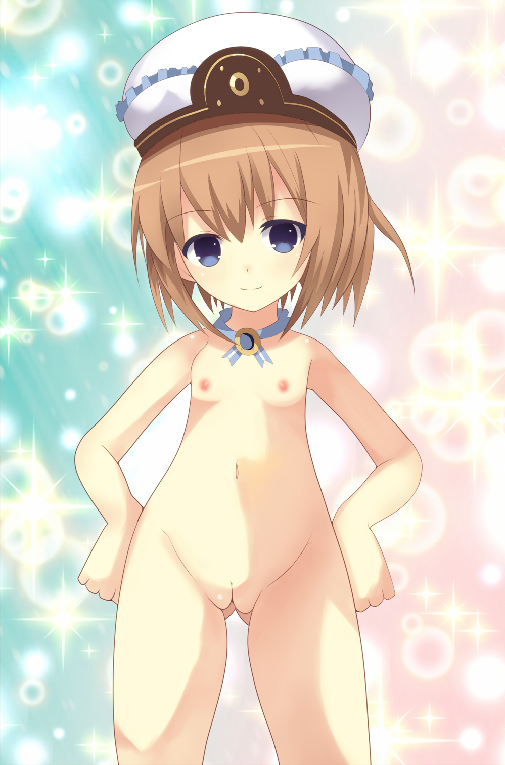 二次ロリ少女のロリすじをじっくりと眺めて楽しむスジがいいロリ少女の二次エロ画像-36