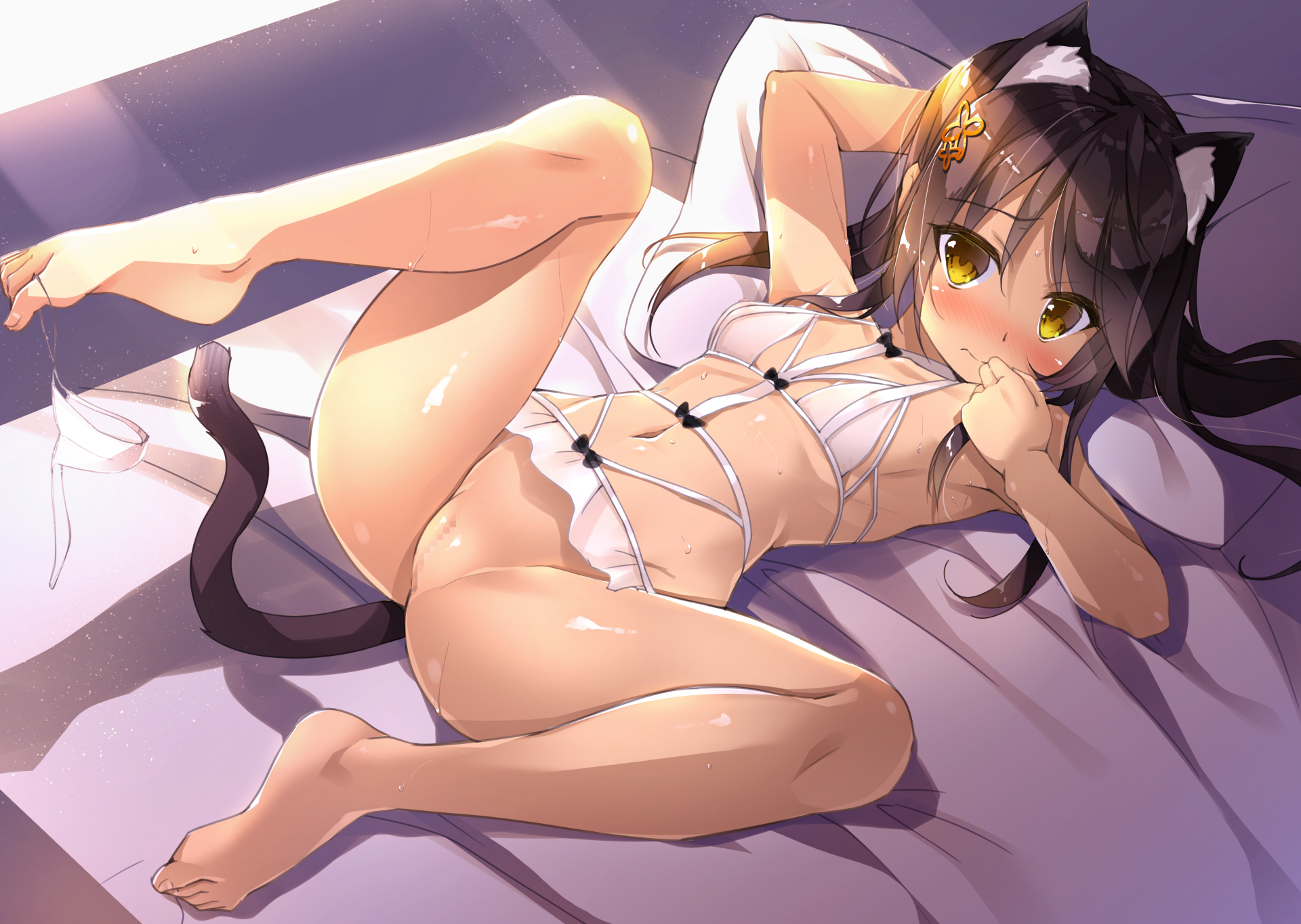 二次ロリ少女のロリすじマンをじっくり楽しみたい時のためのつるつるスジマン二次エロ画像100連発！-95