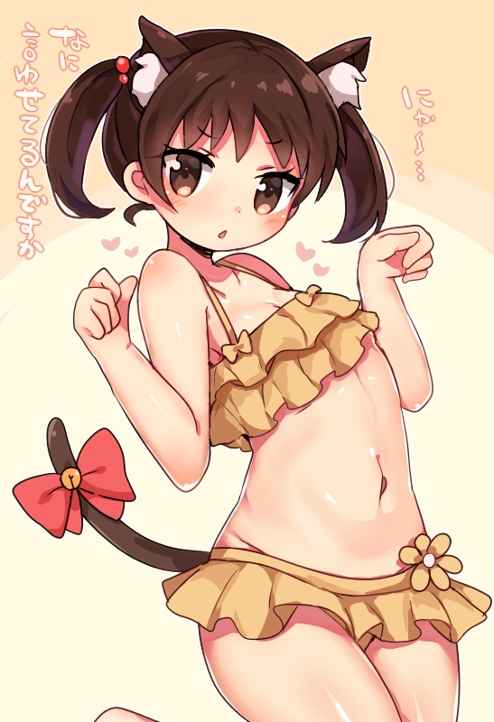 二次ロリ少女のすべすべで触ったら柔らかくて気持ちよさそうなお腹とおへその魅力を堪能する二次エロ画像-36