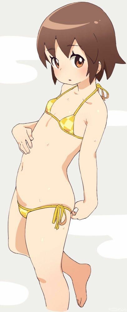 二次ロリ少女のロリちっぱいボディを見て欲情しちゃう癒しのロリボディの二次エロ画像100連発-7