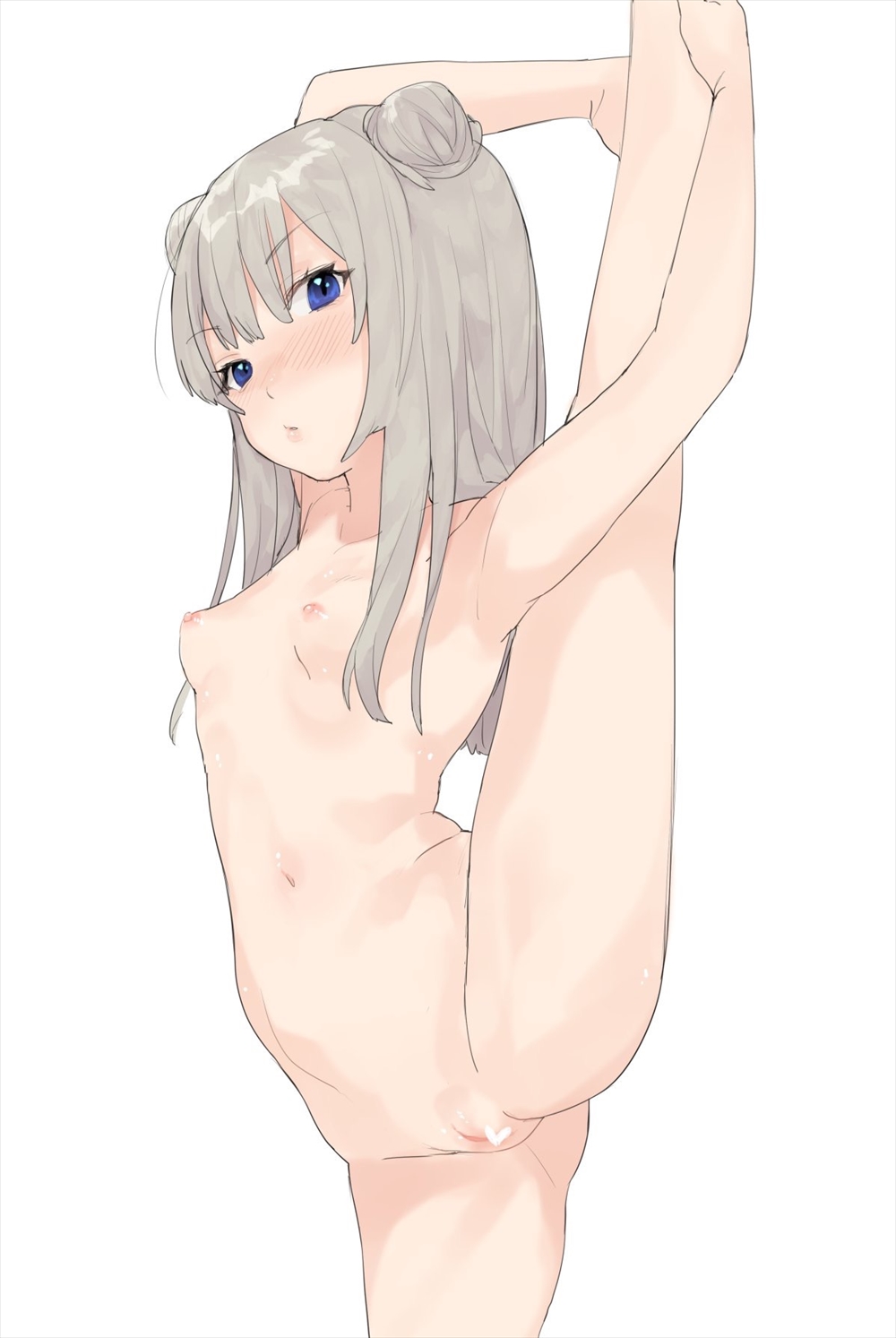 二次ロリ少女のスジがいい！つるつるロリマンスジが丸見えでエッチなスジ少女の二次エロ画像-23