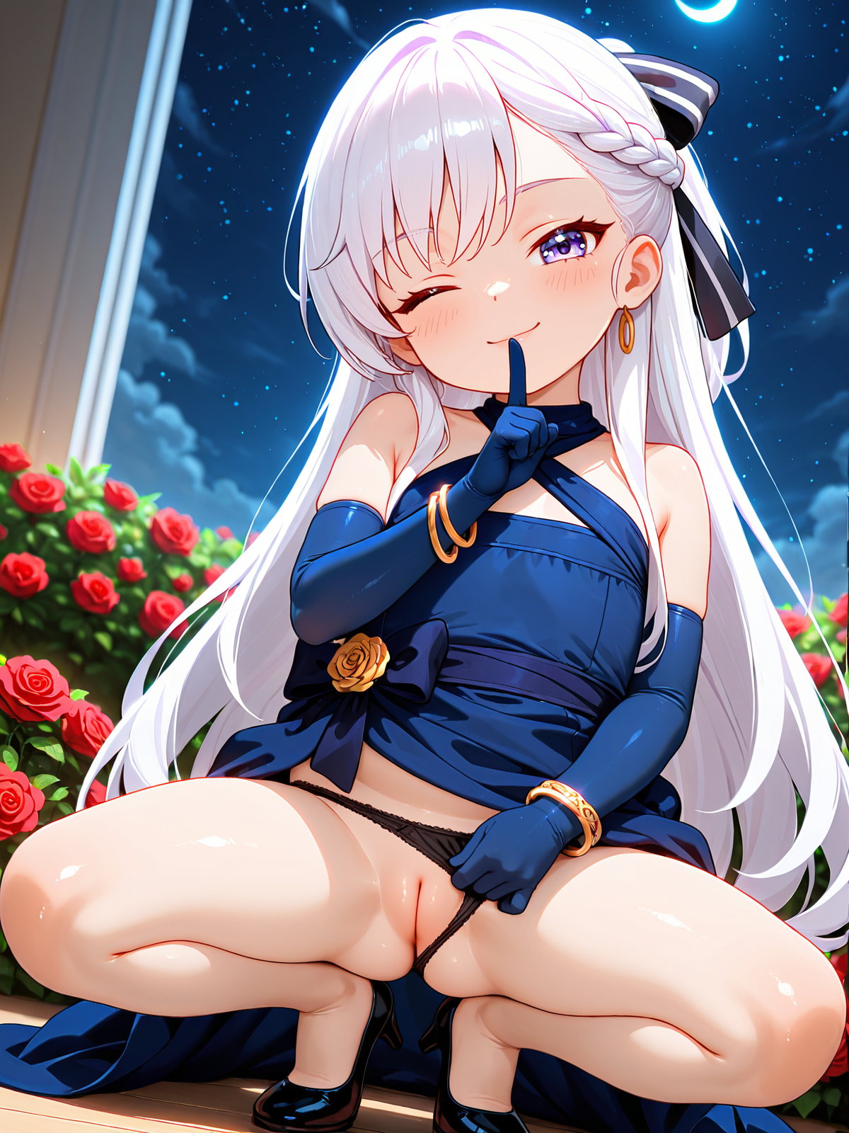 二次ロリ少女はやっぱりスジが良い！かわいい美少女たちのロリスジ二次エロ画像-23
