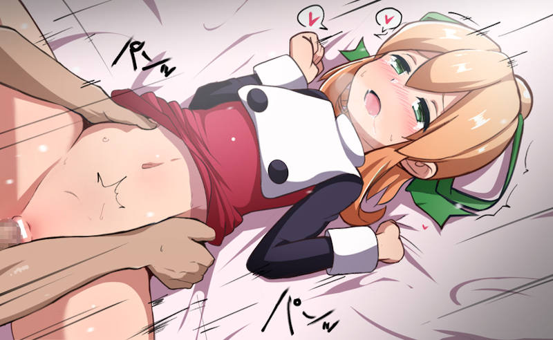 二次ロリ少女と正常位体位で気持ちよくロリセックスしている羨ましい二次エロ画像-12