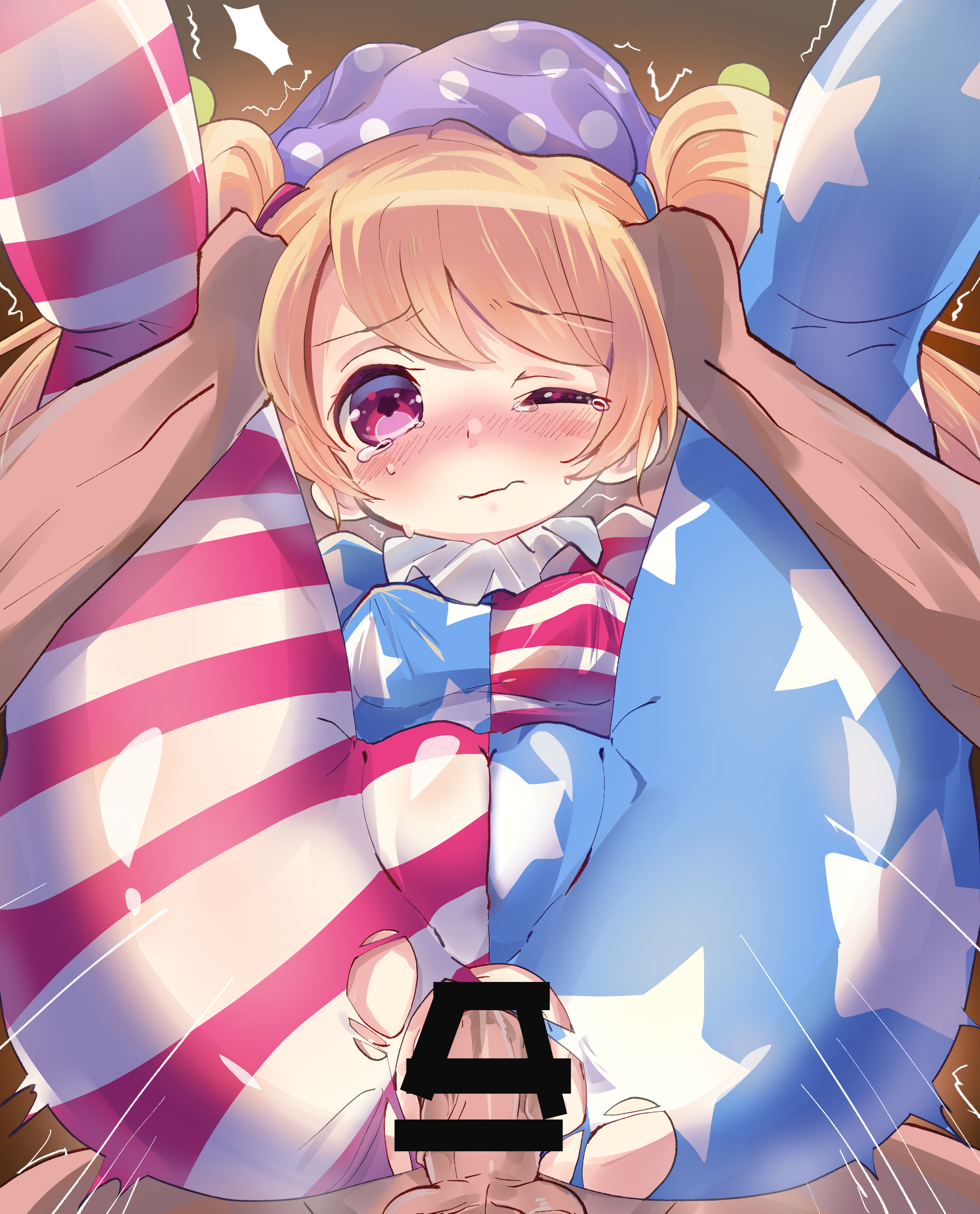 二次ロリ少女のやり手水ポーズで挿入されてるロリ立位持ち上げセックス二次エロ画像-47