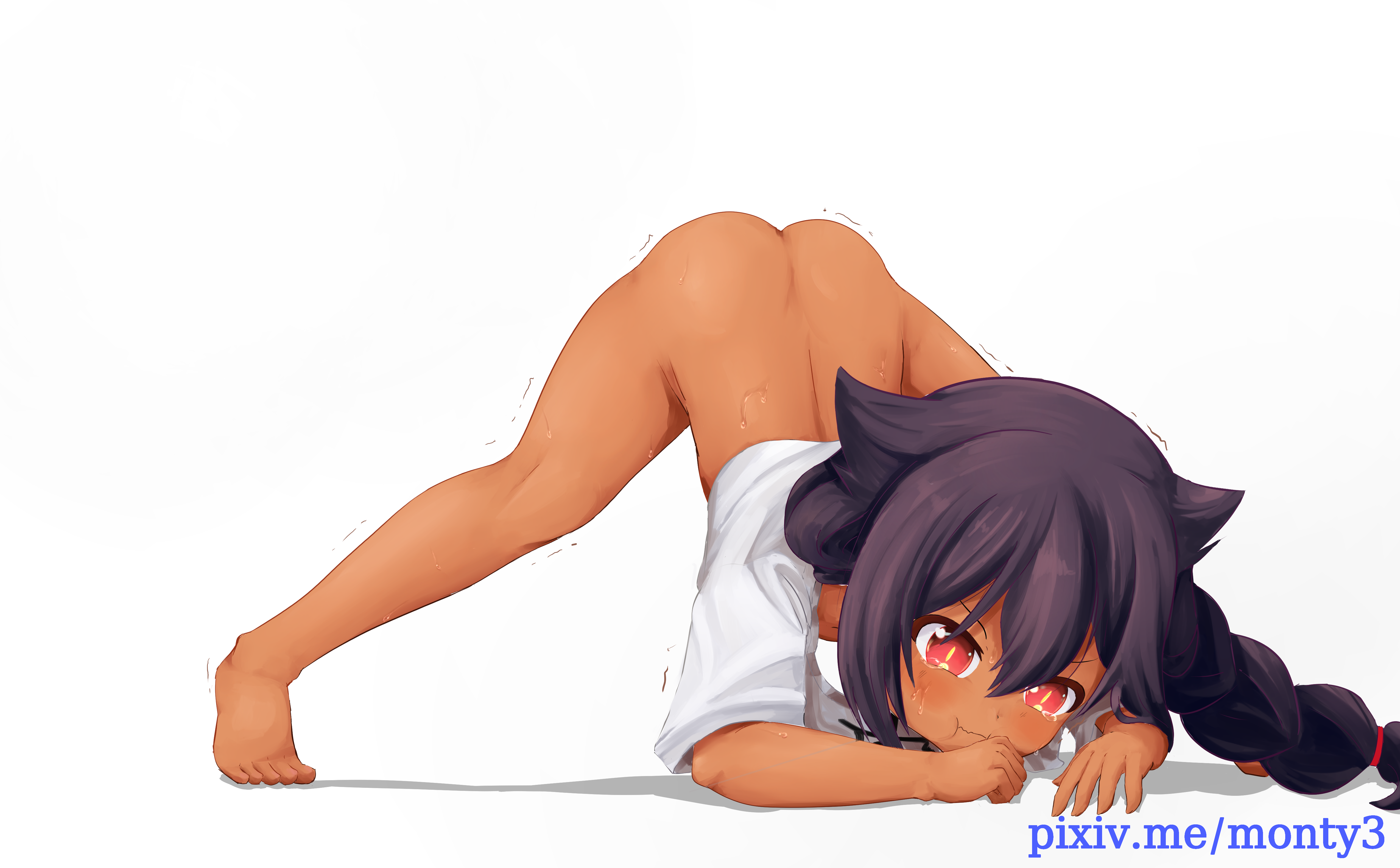 二次ロリ少女が今流行りのジャック・オーチャレンジしてる後ろから見たい二次エロ画像-55