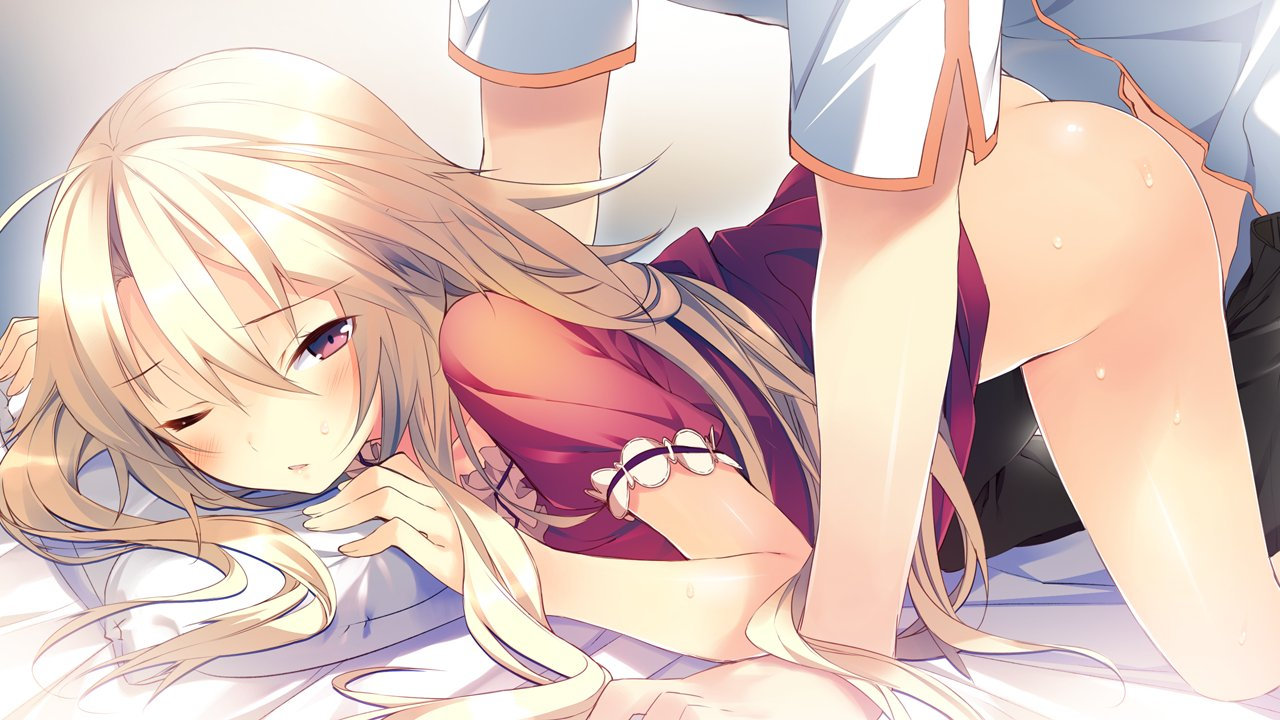 二次ロリ少女を四つんばいにして後ろから犯す後背位セックス、バックセックスしてる二次エロ画像-35