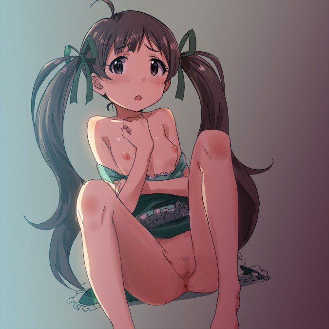 ちょっと生えかけた陰毛を恥ずかしがる二次ロリ少女の産毛薄毛をぺろぺろしたい二次エロ画像-8