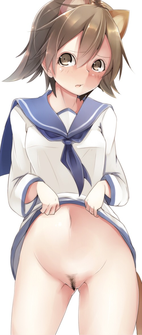 ちょっと生えかけた陰毛を恥ずかしがる二次ロリ少女の産毛薄毛をぺろぺろしたい二次エロ画像-23