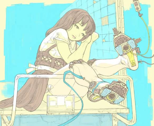 比較的メカメカしくない容姿のアンドロイド娘・機械娘の機械姦したくなるかわいい二次萌え画像-20