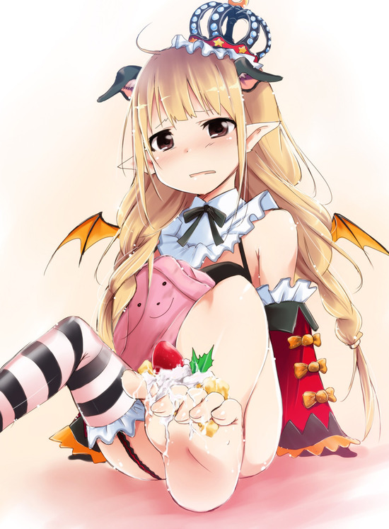 二次ロリ少女の素足の裏が可愛くてペロペロしたい足裏ロリ少女たちの二次エロ画像-21