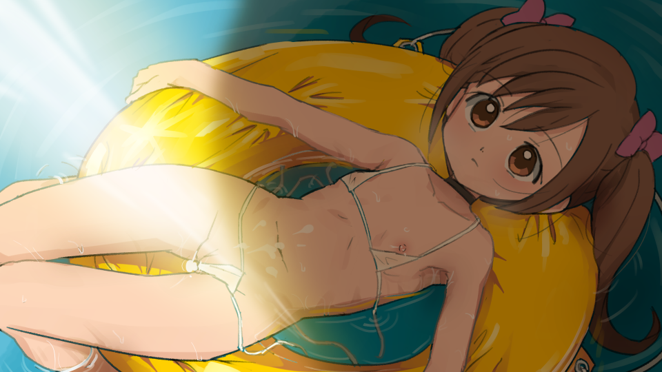 二次ロリ少女のツインテールや二つ結びで幼い感じで可愛い髪形でエッチな二次エロ画像-31