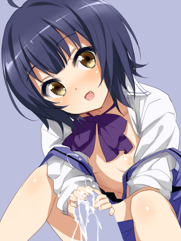 二次ロリ少女が自分からエッチな恰好したりエッチに積極的な淫乱ロリ少女の二次エロ画像-22