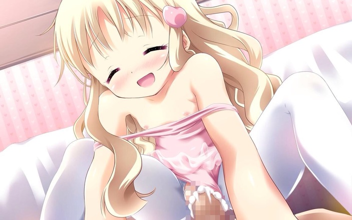 二次ロリ金髪美少女と国際結婚したくなる金髪ロリ美少女の可愛い二次エロ画像-10